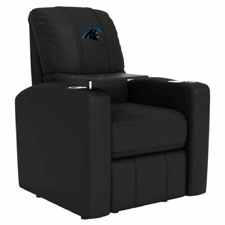 DREAMSEAT Stealth Power Plus Recliner with Carolina Panthers Primary Logo XZ520823901CDSMHTUSBBLK-PSNFL20020